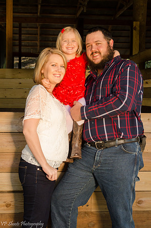 Family Portrait at the barn