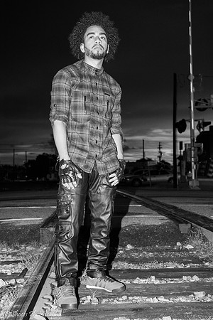 Josh - black and white