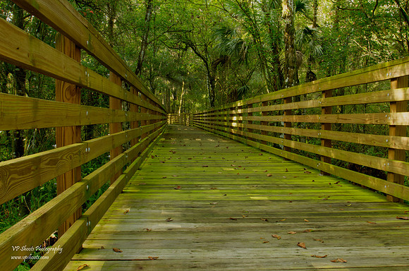 Eureka Springs Park boardwalk
