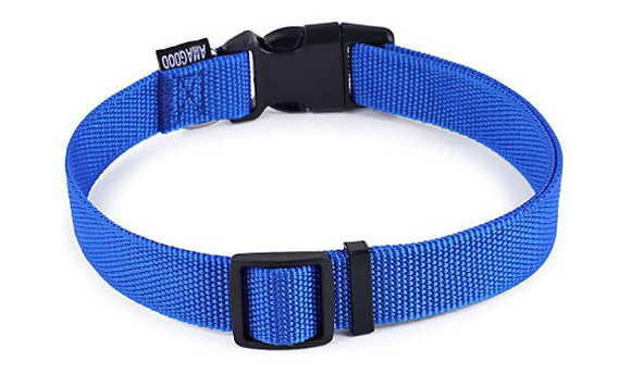 AMAGood blue dog collar