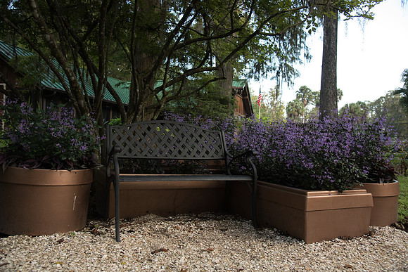 Eureka Springs Park bench