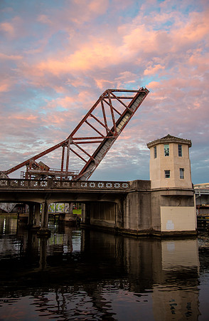 bridge over Hillsborough River by riverwalk