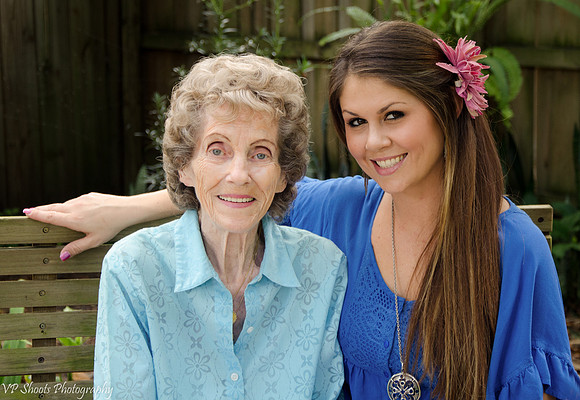 Young woman and Grandmother