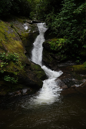 Lower Darnell Creek waterfall